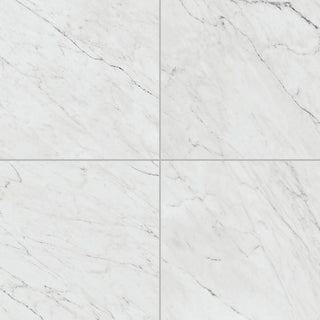 32x32 Marble Attache Lavish Natural Marble-Look Satin Smooth Porcelain Tile