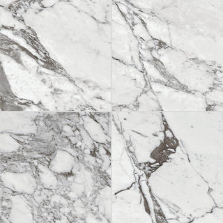 32x32 Marble Attache Lavish Natural Marble-Look Satin Smooth Porcelain Tile