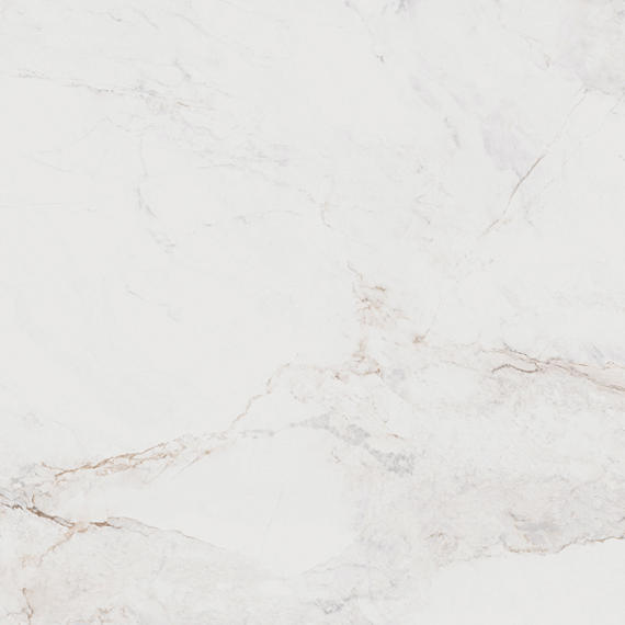 33x33 Vanserra  Natural Marble-Look Polished Smooth Porcelain Tile White Gray