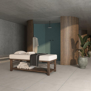 Light Taupe - 33x33 Merchant Natural Concrete-Look Matte Smooth Porcelain Tile