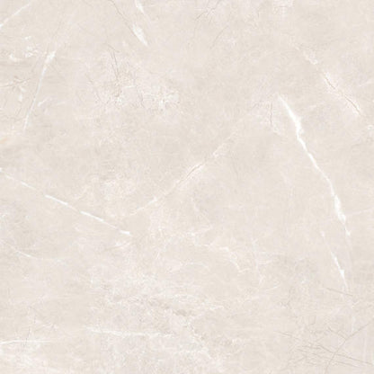 33x33 Vanserra  Natural Marble-Look Matte Smooth Porcelain Tile Beige White