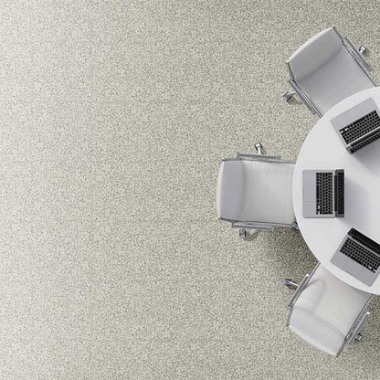 36x36 Modernist Speckled  Natural Terrazzo-Look Matte Smooth Porcelain Tile Warm Speckle