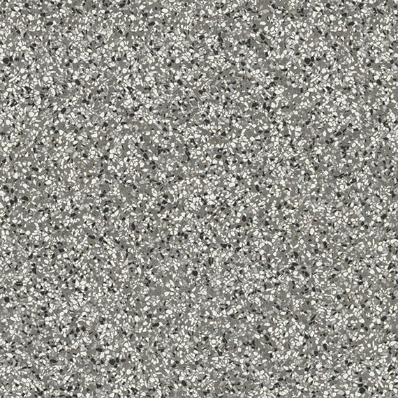36x36 Modernist Speckled  Natural Terrazzo-Look Matte Smooth Porcelain Tile Gray Speckle