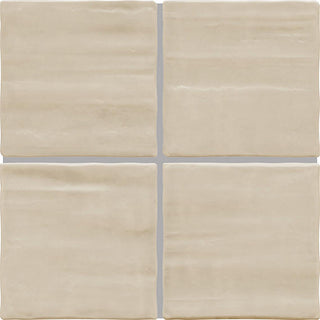 4x4 Artcrafted Handcrafted Solid-Color Glossy Smooth Ceramic Tile