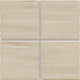 4x4 Artcrafted  Handcrafted Solid-Color Glossy Smooth Ceramic Tile Pale Beige