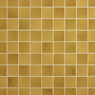4x4 Contempee Handcrafted Solid-Color Glossy Undulated Ceramic Tile
