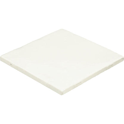 4x4 Studio Haven  Mosaic Stone-Look Glossy Smooth Ceramic Tile Cream White