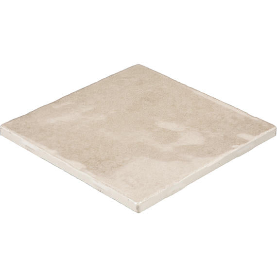 4x4 Studio Haven  Mosaic Stone-Look Glossy Smooth Ceramic Tile Warm Taupe