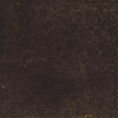 4x4 Studio Haven  Mosaic Stone-Look Glossy Smooth Ceramic Tile Deep Brown