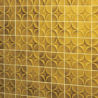Yellow - 4x4 Contempee 3D-Geometric Star Patterned Solid-Color Glossy Embossed Ceramic Tile