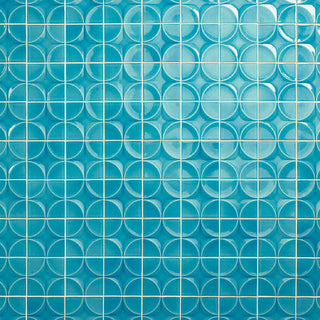 4x4 Contempee 3D-Geometric Star Patterned Solid-Color Glossy Embossed Ceramic Tile