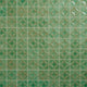 4x4 Contempee Star  Patterned Solid-Color Glossy Embossed Ceramic Tile Light Green