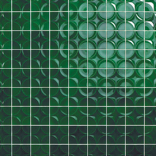 4x4 Contempee 3D-Geometric Star Patterned Solid-Color Glossy Embossed Ceramic Tile