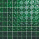 4x4 Contempee Star  Patterned Solid-Color Glossy Embossed Ceramic Tile Emerald Green