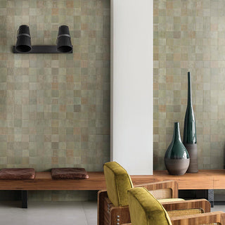 Soft Green - 4x4 Zellige Neo Natural Mixed-Color Glossy Undulated Ceramic Tile