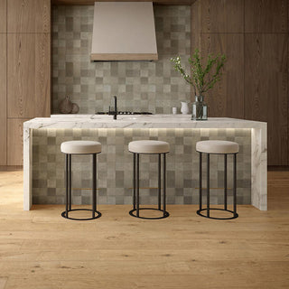 Orange Brown - 4x4 Zellige Neo Natural Mixed-Color Glossy Undulated Ceramic Tile