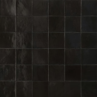 4x4 Zellige Neo Natural Mixed-Color Glossy Undulated Ceramic Tile