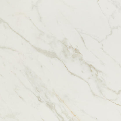 48x48 Panoramic Duet Grid  Natural Marble-Look Matte Smooth Porcelain Tile Golden Cream