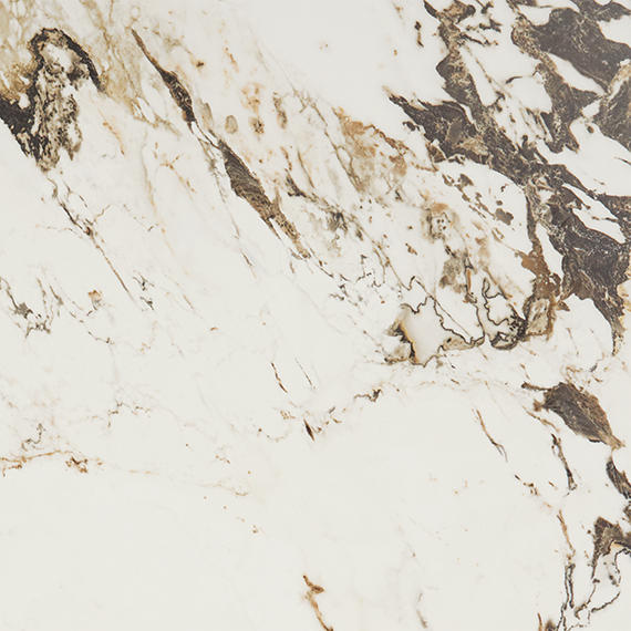 48x48 Panoramic Duet Grid  Natural Marble-Look Matte Smooth Porcelain Tile Earth Brown