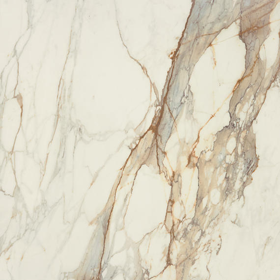 48x48 Panoramic Duet Grid  Natural Marble-Look Matte Smooth Porcelain Tile Cloud Beige