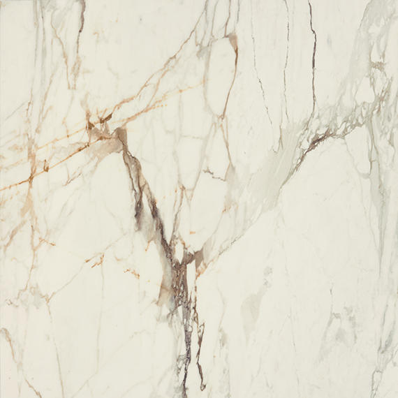 48x48 Panoramic Duet Grid  Natural Marble-Look Matte Smooth Porcelain Tile Cloud Beige