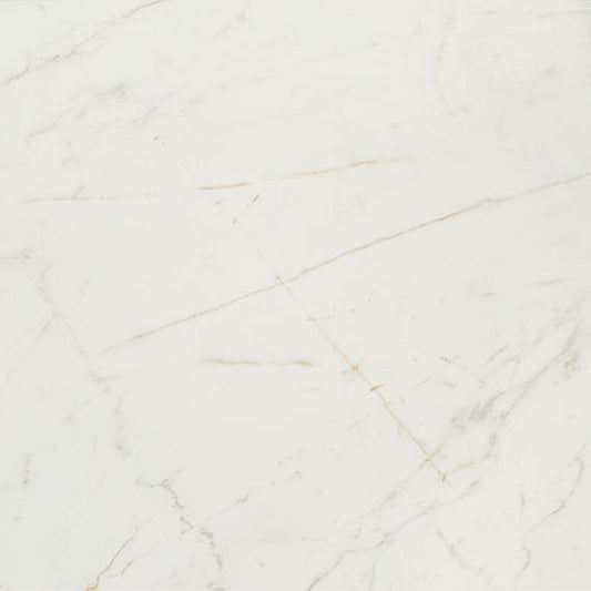 48x48 Panoramic Duet Stacked Natural Marble-Look Polished Smooth Porcelain Tile
