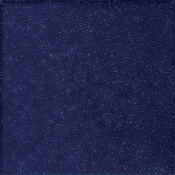 6x6 Color Wheel Splash   Solid-Color Abrasive Speckled Texture Ceramic Tile Dark Blue