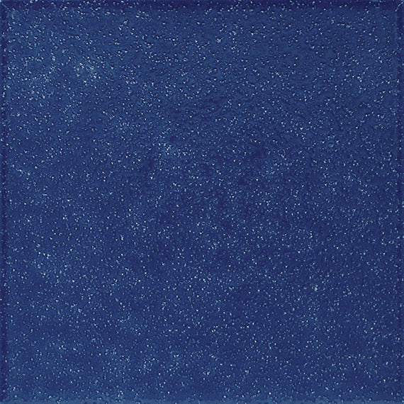 6x6 Color Wheel Splash   Solid-Color Abrasive Speckled Texture Ceramic Tile Blue