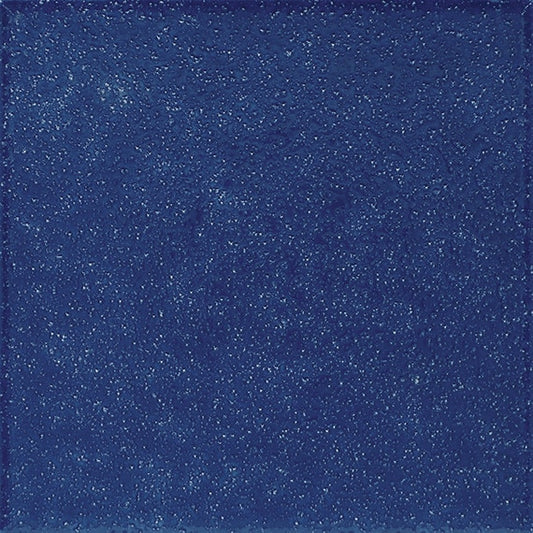 6x6 Color Wheel Splash   Solid-Color Abrasive Speckled Texture Ceramic Tile Blue