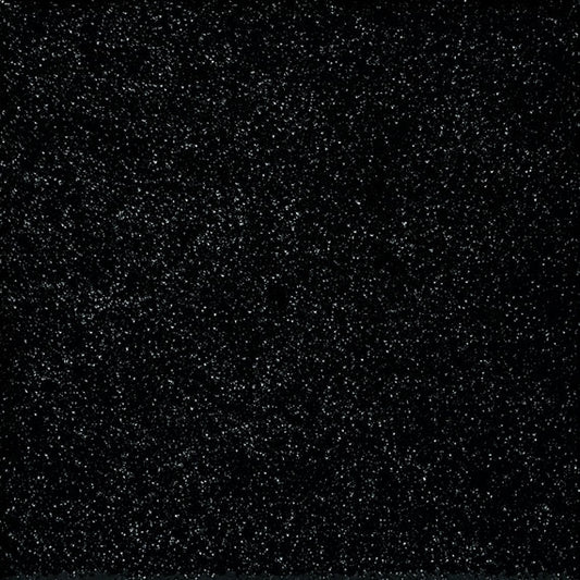 6x6 Color Wheel Splash   Solid-Color Abrasive Speckled Texture Ceramic Tile Black