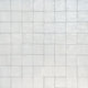 6x6 Rice  Natural Solid-Color Glossy Smooth Porcelain Tile Dusty White