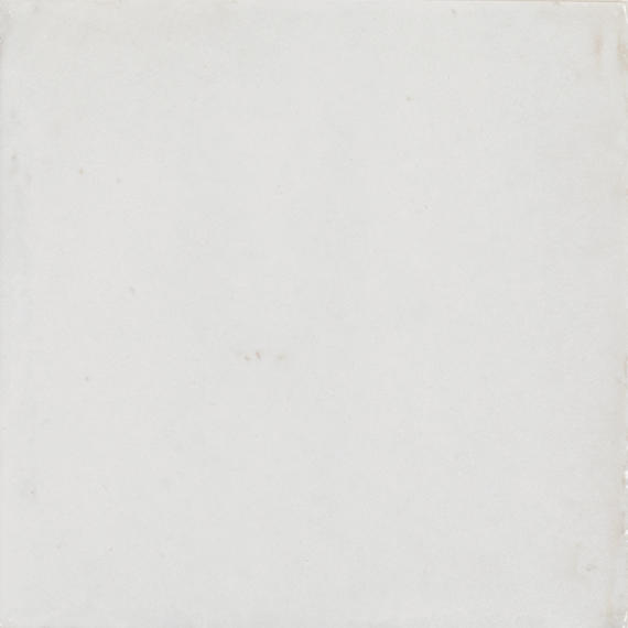 6x6 Rice  Natural Solid-Color Glossy Smooth Porcelain Tile Dusty White