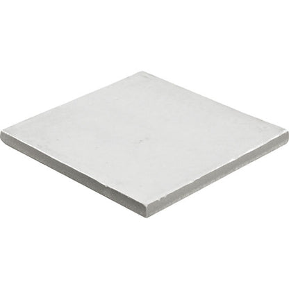 6x6 Rice  Natural Solid-Color Glossy Smooth Porcelain Tile Dusty White