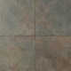 6x6 Continental Slate  Natural Stone-Look Matte Textured Porcelain Tile Dark Sage