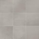 6x6 Volume 1.0  Natural Concrete-Look Matte Smooth Porcelain Tile Warm Gray