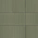 6x6 Rhyme And Reason  Natural Solid-Color Matte Rippled Ceramic Tile Muted Green