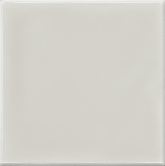 6x6 Retrospace Remix  Natural Solid-Color Glossy Smooth Ceramic Tile Light Gray