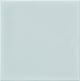 6x6 Retrospace Remix  Natural Solid-Color Glossy Smooth Ceramic Tile Pale Blue