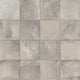 8x8 Cotto Revival  Natural Stone-Look Matte Smooth Porcelain Tile Ash Gray
