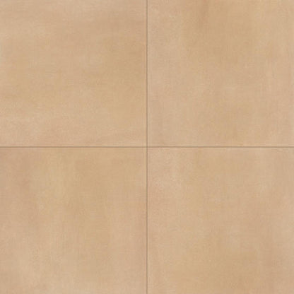 8x8 Crafthouse  Natural Concrete-Look Matte Smooth Porcelain Tile Rattan Beige