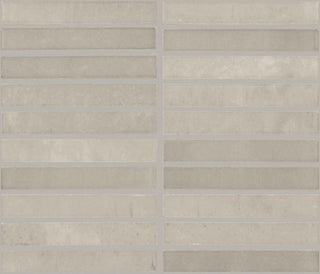 12x10 Miramo Straight Joint Mosaic Solid-Color Glossy Smooth Glass Tile