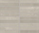 1x6 Miramo Straight Joint  Mosaic Solid-Color Glossy Smooth Glass Tile Muted Taupe