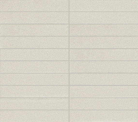 1x6 Inyo  Mosaic Natural-Look Satin Smooth Porcelain Tile Off White