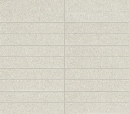 1x6 Inyo  Mosaic Natural-Look Satin Smooth Porcelain Tile Off White
