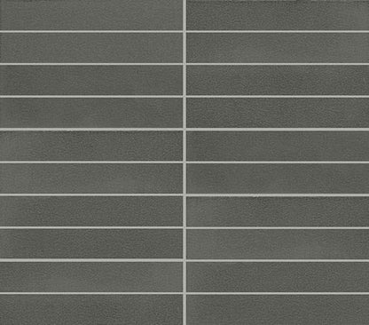 1x6 Inyo  Mosaic Natural-Look Satin Smooth Porcelain Tile Olive Gray