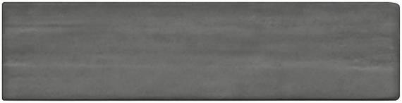 1x6 Artcrafted Straight Joint Stacked Mosaic Solid-Color Glossy Smooth Ceramic Tile Slate Gray