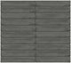 1x6 Artcrafted Straight Joint Stacked Mosaic Solid-Color Glossy Smooth Ceramic Tile Slate Gray