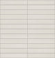 1x6 Synchronic Straight Joint  Mosaic Concrete-Look Matte Smooth Porcelain Tile Pure White