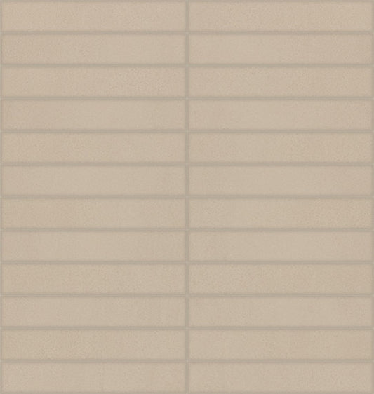 1x6 Synchronic Straight Joint  Mosaic Concrete-Look Matte Smooth Porcelain Tile Soft Beige