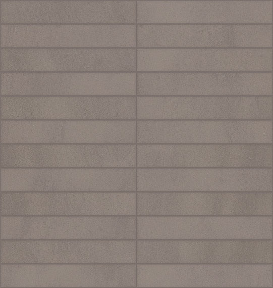 1x6 Synchronic Straight Joint  Mosaic Concrete-Look Matte Smooth Porcelain Tile Light Gray